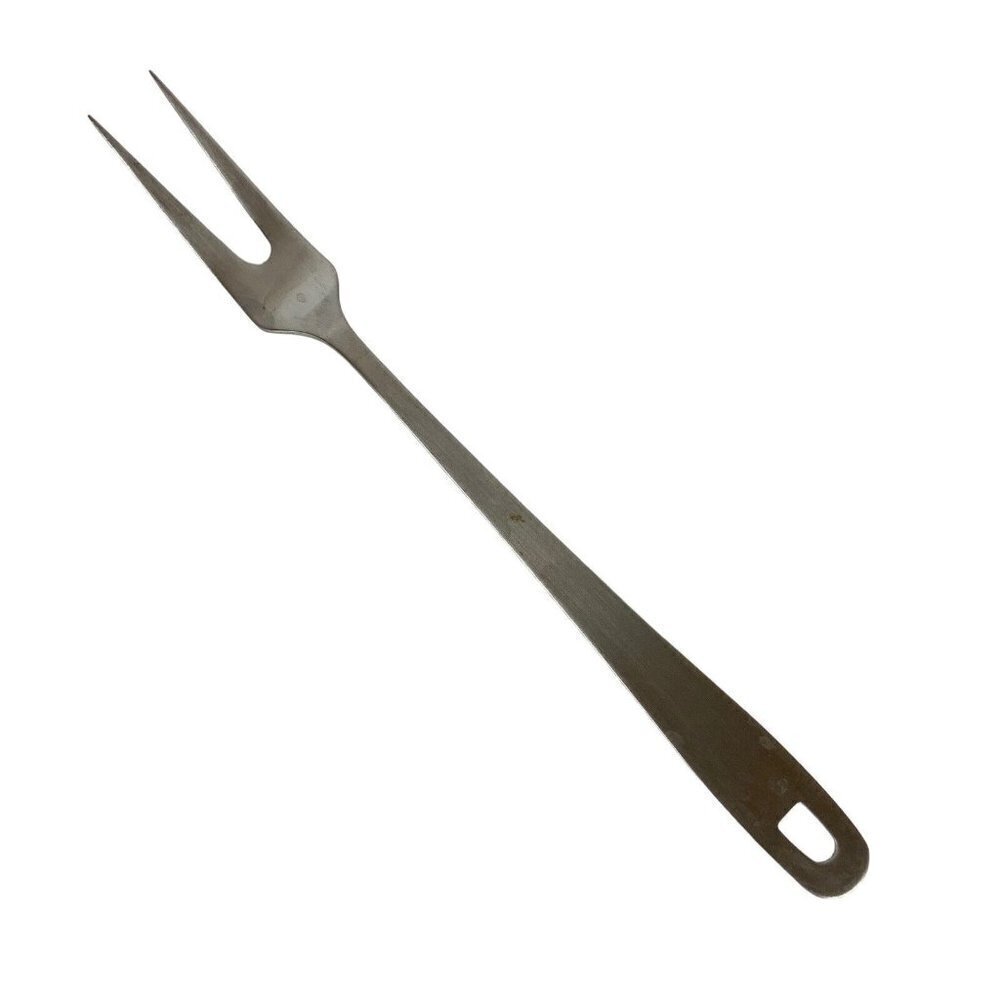 Unbranded Carving Fork Server Brushed Stainless Rostfrei INOX Kitchen Utensil